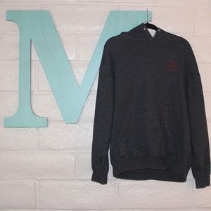 Charcoal Grey Hooded Sweatshirt